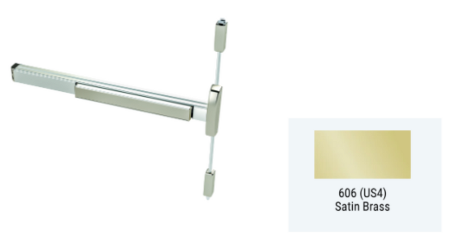 PDQ 6400V Narrow Stile Vertical Rod Device