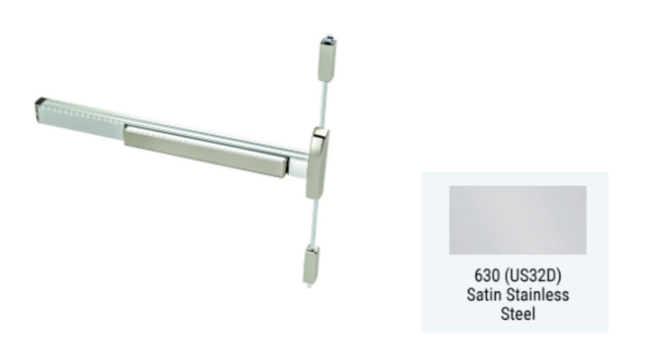 PDQ 6400V Narrow Stile Vertical Rod Device