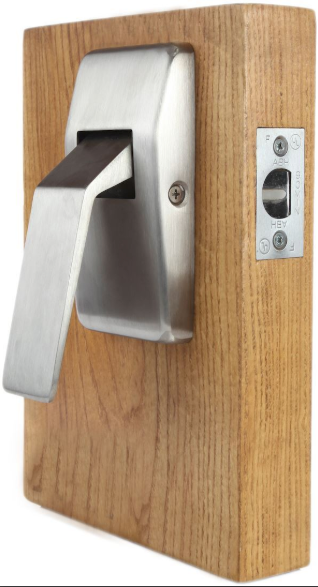 ABH 6830 Series Time Out/Reverse Low Profile Hospital Latch