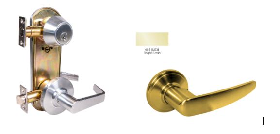 PDQ CL115 Storeroom Double Cylinder Passage Lever Grade 2