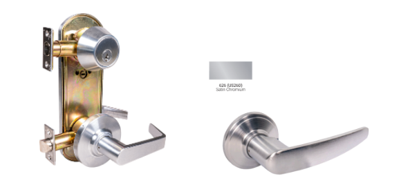 PDQ CL115 Storeroom Double Cylinder Passage Lever Grade 2