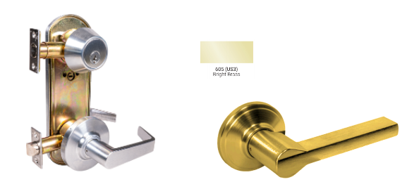 PDQ CL176 Privacy with Dead Bolt Indicator No Cylinder Passage Lever Grade 2
