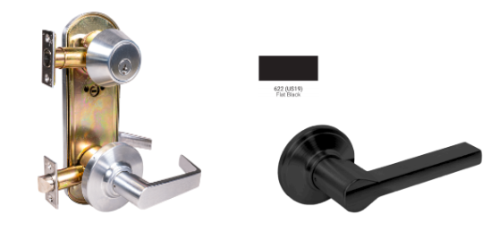 PDQ CL176 Privacy with Dead Bolt Indicator No Cylinder Passage Lever Grade 2