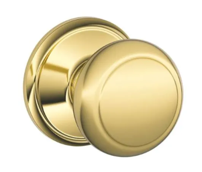 Schlage Andover Knob - F series