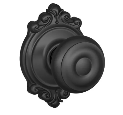 Schlage Georgian Knob with Brookshire Trim - F series