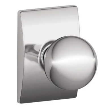 Schlage Orbit Knob with Century Trim - F series