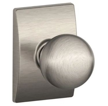 Schlage Orbit Knob with Century Trim - F series