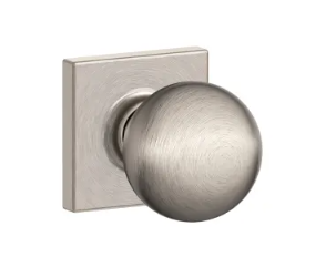 Schlage Orbit Knob with Collins Trim - F series