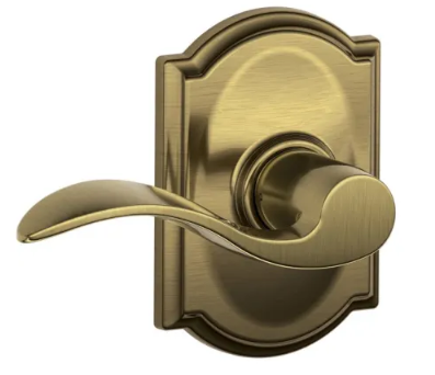 Schlage Accent lever with Camelot trim