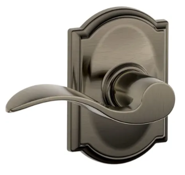 Schlage Accent lever with Camelot trim