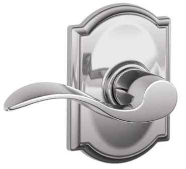 Schlage Accent lever with Camelot trim