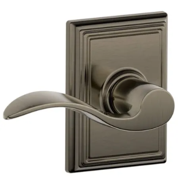 Schlage Accent Lever with Addison Trim