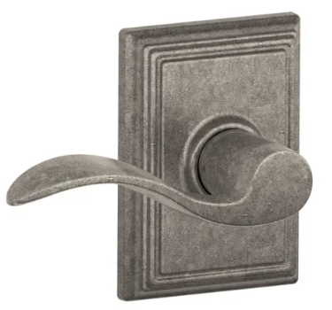 Schlage Accent Lever with Addison Trim