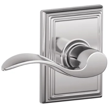 Schlage Accent Lever with Addison Trim