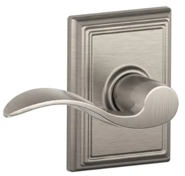 Schlage Accent Lever with Addison Trim