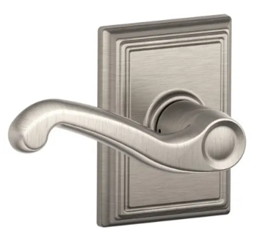 Schlage Flair Lever with Addison Trim