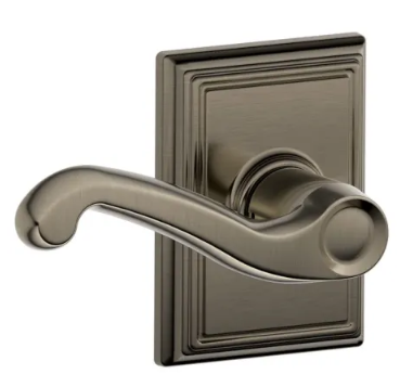 Schlage Flair Lever with Addison Trim