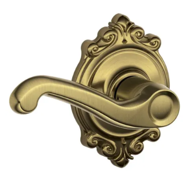 Schlage Flair Lever with Brookshire trim