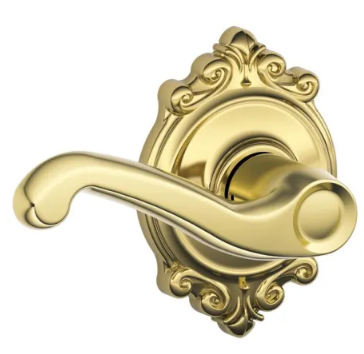 Schlage Flair Lever with Brookshire trim