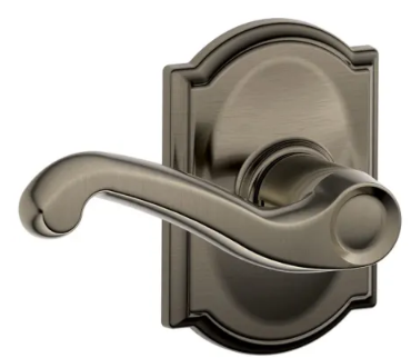 Schlage Flair Lever with Camelot Trim