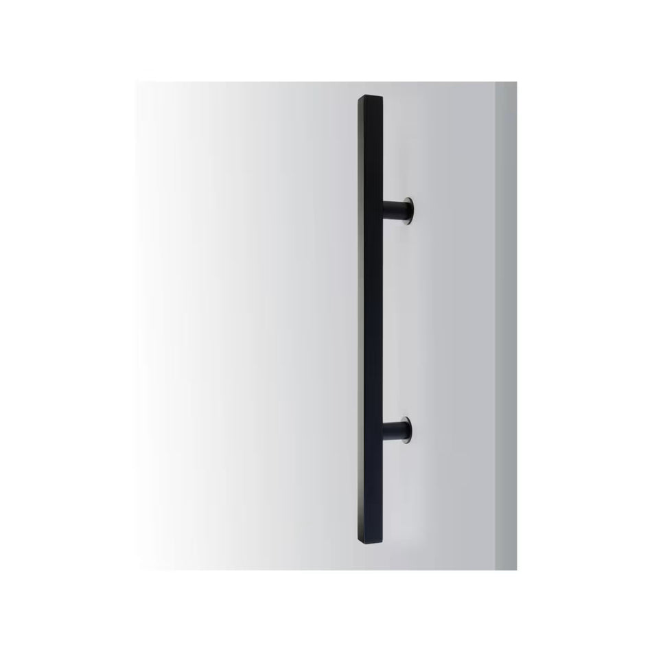 Emtek Square Long Door Pulls - Stainless Steel