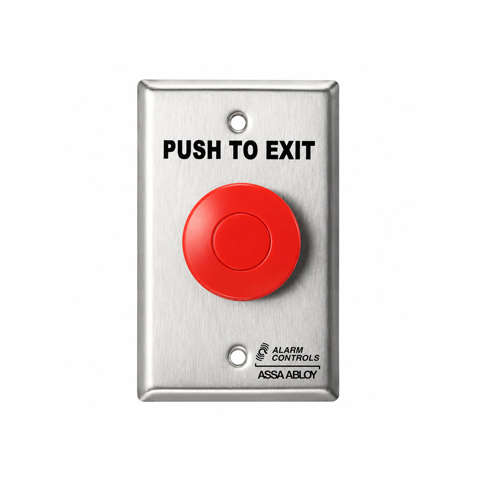 Alarm Controls TS-14 Pneumatic Timed Request to Exit Station | Push to Exit Button