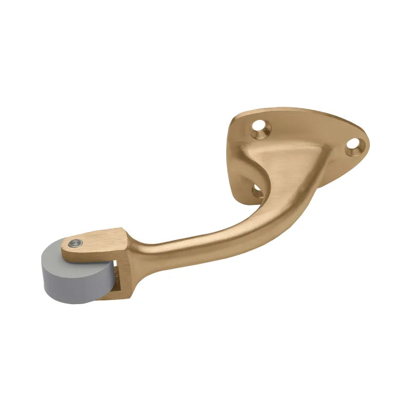 Rockwood 455 Curved Roller Stop - Rubber Bumper