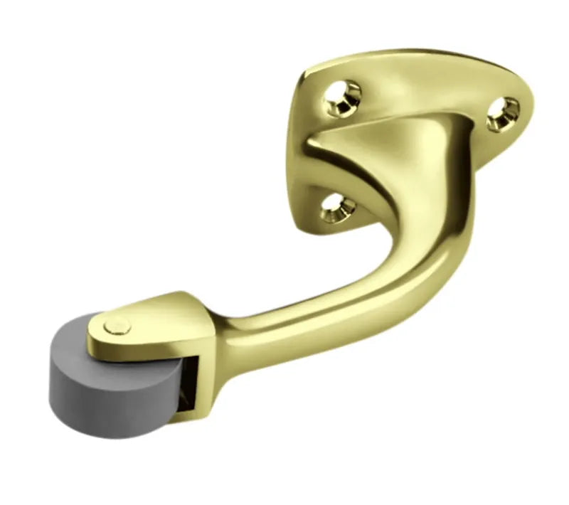 Rockwood 455 Curved Roller Stop - Rubber Bumper