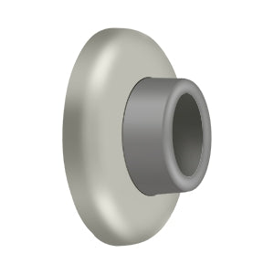 Deltana WB250 Wall Mount Concave Flush Bumper, 2-1/2" Diameter