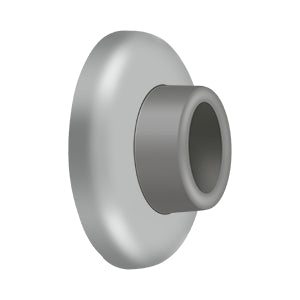 Deltana WB250 Wall Mount Concave Flush Bumper, 2-1/2" Diameter