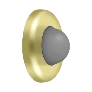 Deltana WBC250 Wall Mount Convex Flush Bumper, 2-1/2" Diameter