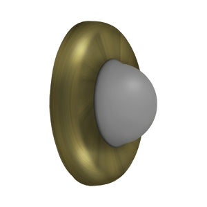 Deltana WBC250 Wall Mount Convex Flush Bumper, 2-1/2" Diameter