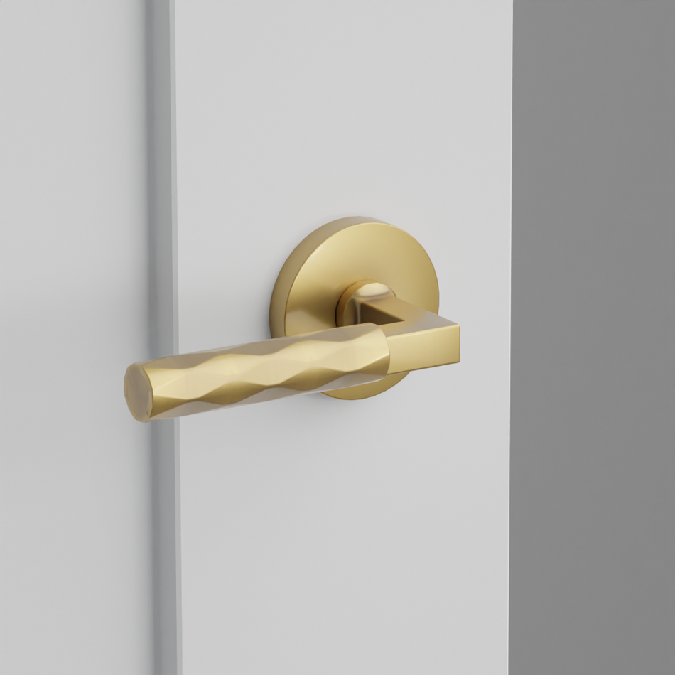 Emtek Tribeca Lever with Disk Rosette