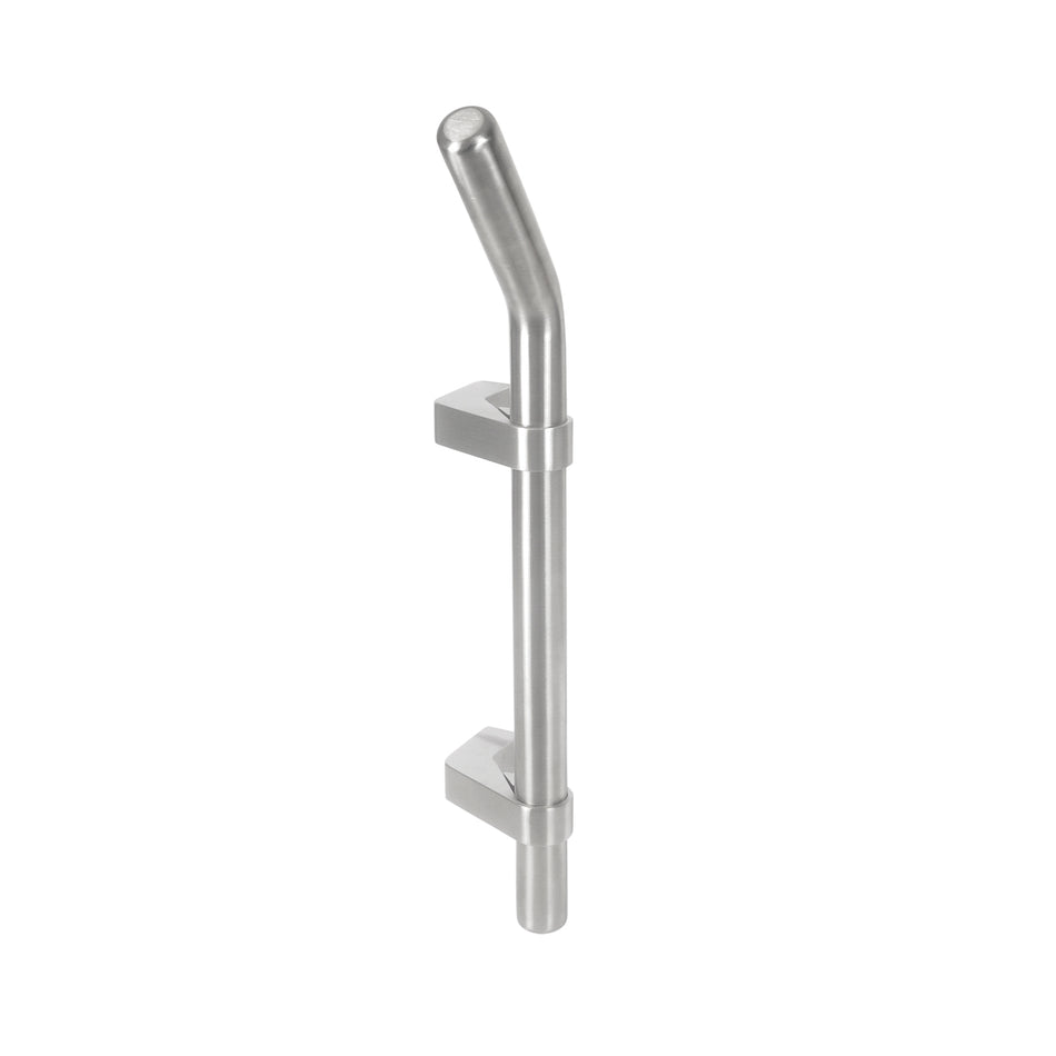 Trimco AP330 Hands-Free Adjustable Pull 19in Overall, 1-3/4in Thick Door, Thru Bolted, 1-1/4in Diameter