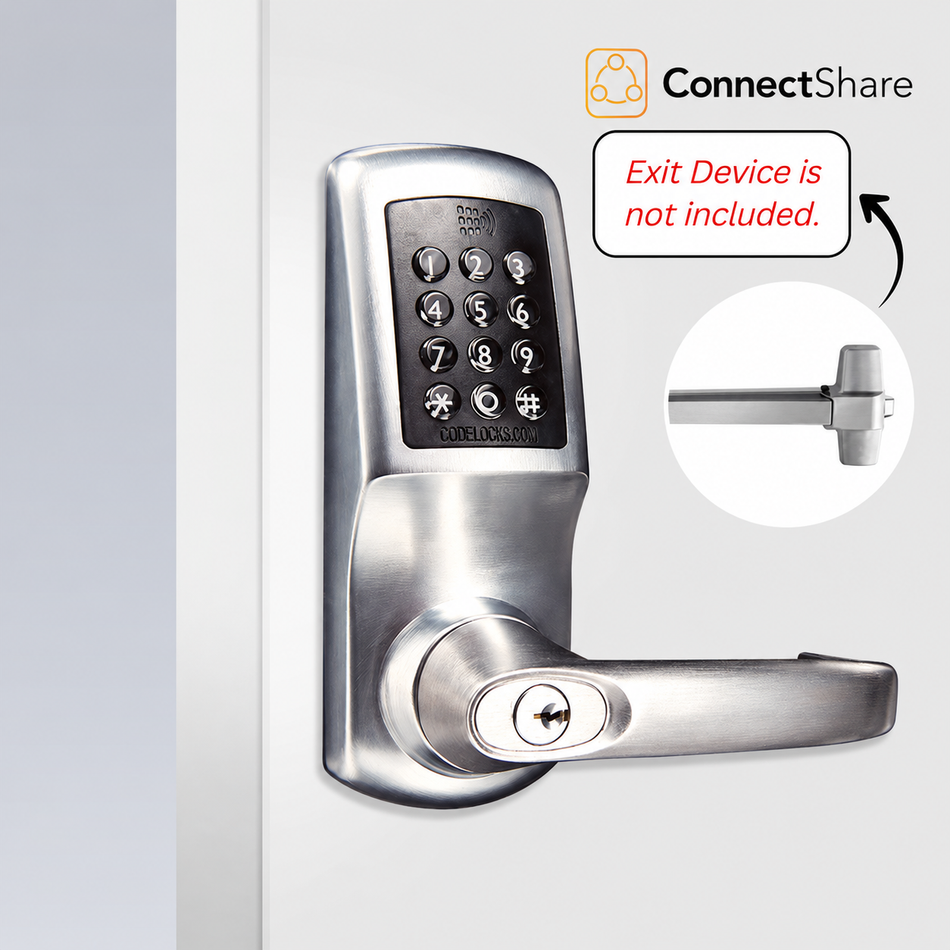 Codelocks CL5500CC Smart Panic Trim ConnectShare