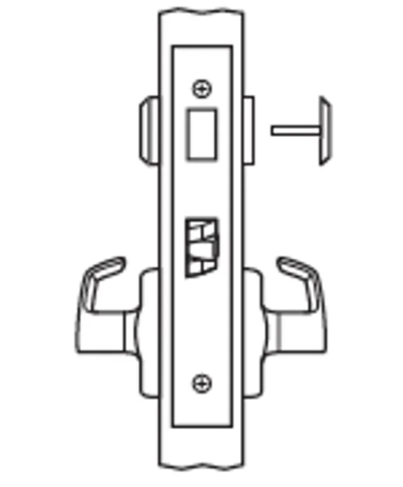 Arrow BMX02 Privacy Mortise Lock