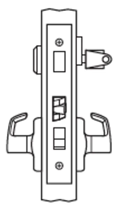Arrow BMX11 Corridor/Entry Mortise Lock