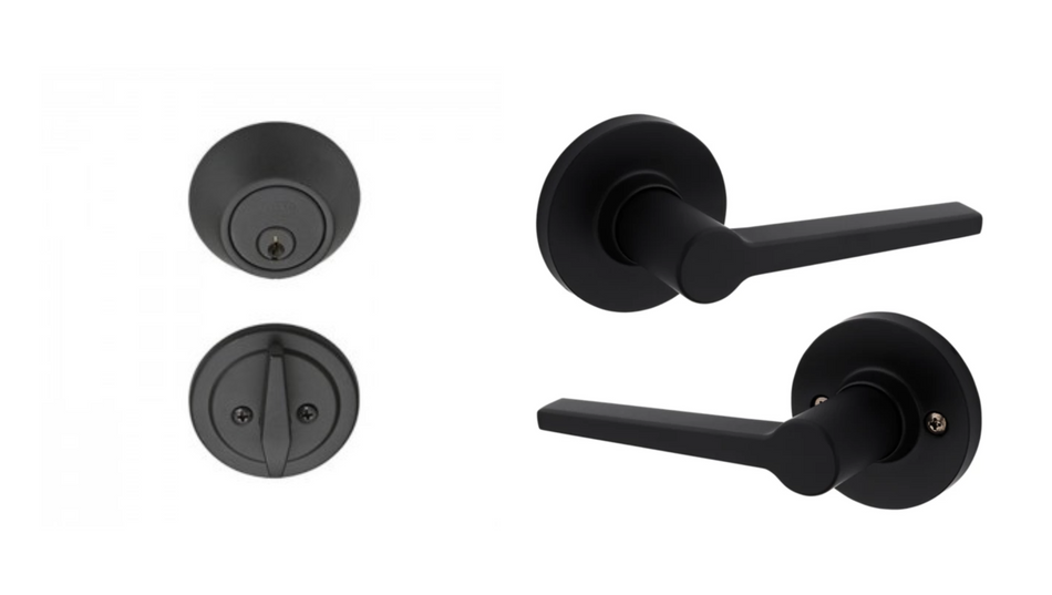 Deadbolt & Passage Lever Combo Lockset