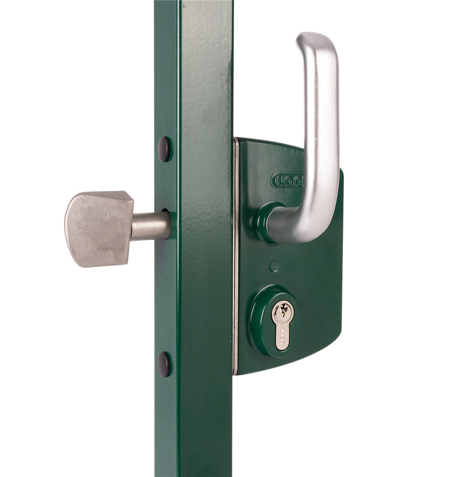 Locinox LSKZU2 - Surface mounted sliding gate lock - Round