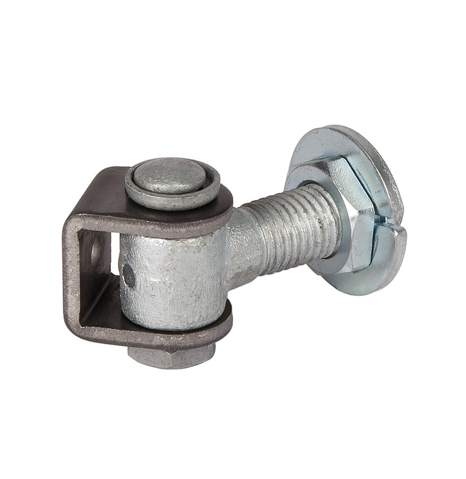 Locinox G90LR Vandal-proof one way 90° hinge with adjustable welding nut