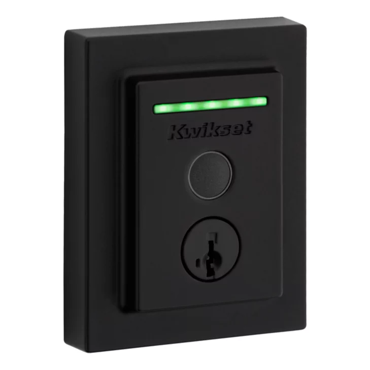 Kwikset Halo Touch Contemporary Fingerprint Wi-Fi Enabled Smart Lock