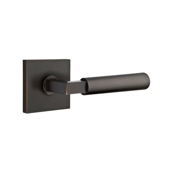 Emtek Smooth Lever with Square Rosette