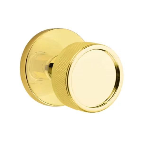 Emtek Knurled Knob with Disk Rosette