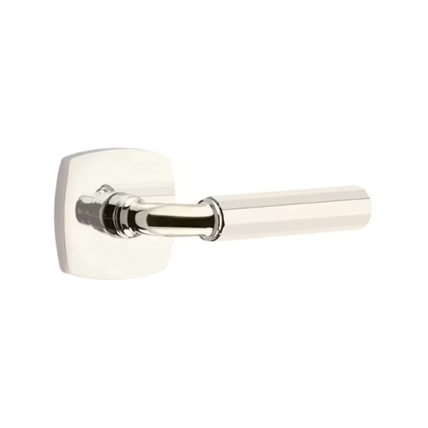 Emtek Hammered Lever with Urban Modern Rosette - R-Bar