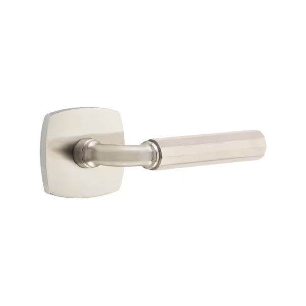 Emtek Hammered Lever with Urban Modern Rosette - R-Bar