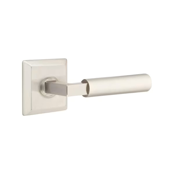 Emtek Smooth Lever with Quincy Rosette