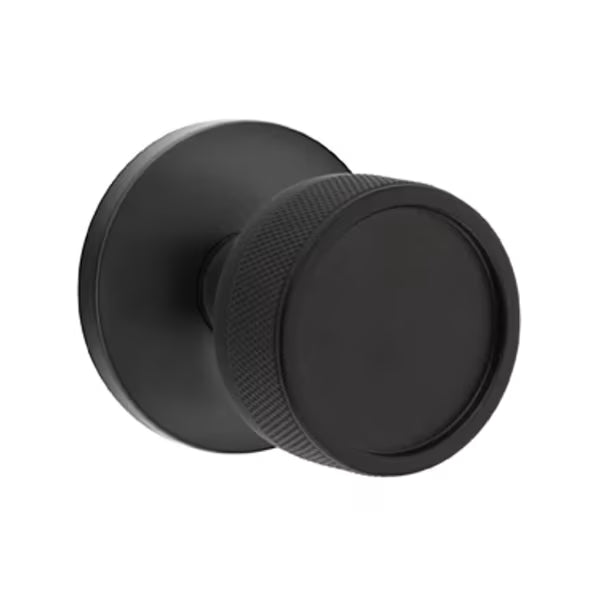 Emtek Knurled Knob with Disk Rosette
