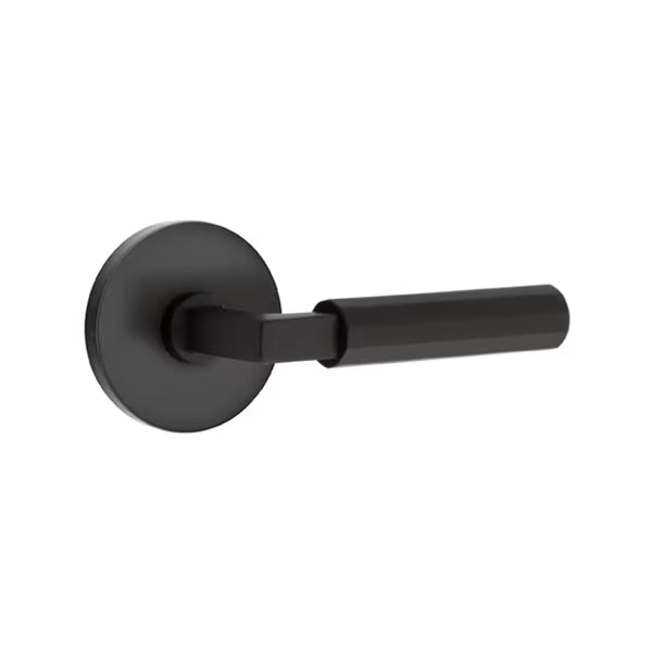 Emtek Faceted Lever with Disk Rosette - L-Square