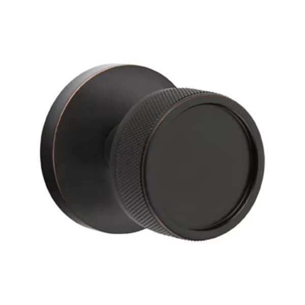 Emtek Knurled Knob with Disk Rosette