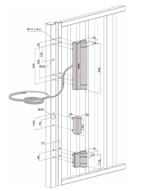 Locinox Magnus Motorized Hinge & Gate Closer – US Lock Supply
